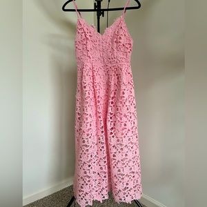 ASTR the label Lace Midi Dress